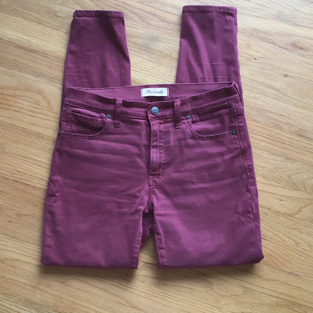 Madewell 9” high riser skinny skinny